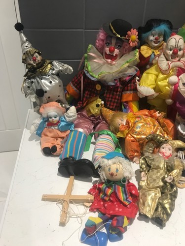 Ornamental clown figures - ornamental,