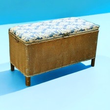 Lloyd Loom Blanket Box.