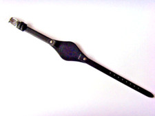 FOSSIL Original Replacement Leather Strap ES3263 Watch Band Black With Pad 7 Mm