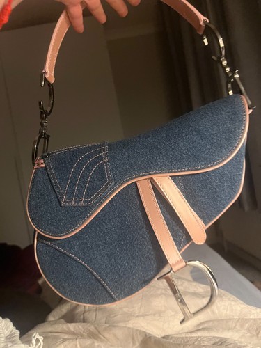 Dior saddle bag - saddle, denim