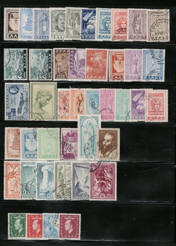 Greece stamps 1947 1952 - 1947-1952,, used