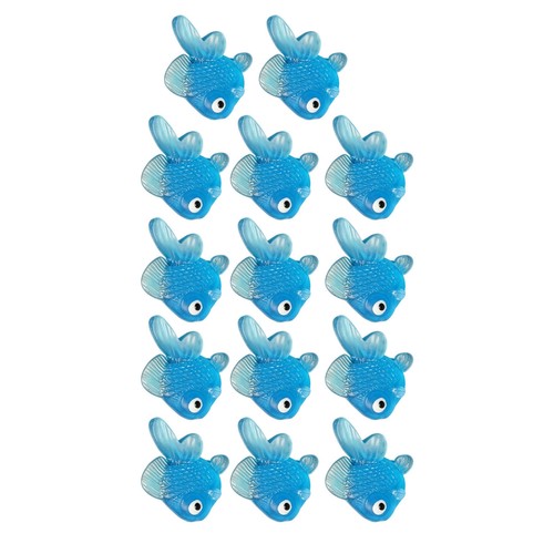 14pcs mini blue soft - blue,