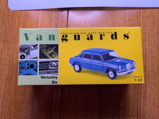 Vanguards Corgi 1:43 Wolseley Six Cosmic Blue Metallic VA08500