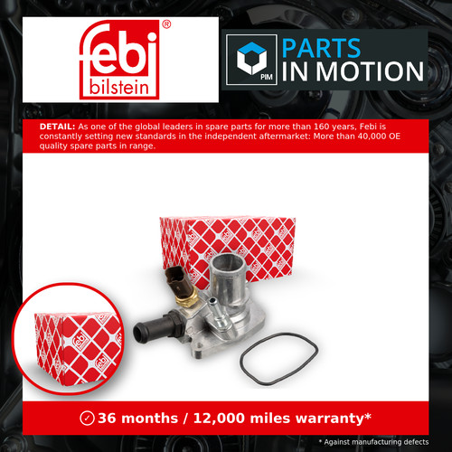 Coolant thermostat fits fiat - coolant,