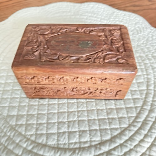India hand carved - carved, wood