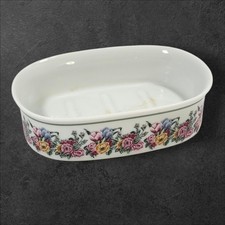 1988 Floral Festival Soap Dish