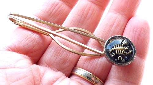 Vintage stratton tie slide - vintage,