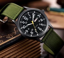 Military style quartz - military,