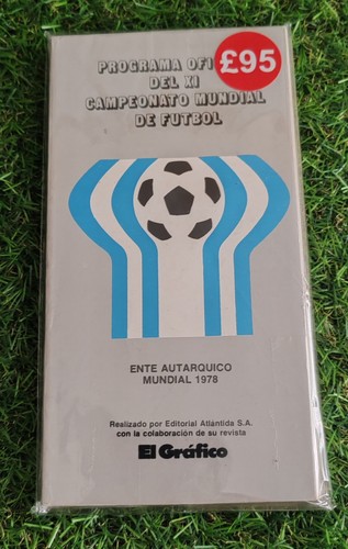 World cup 1978 - final, programme
