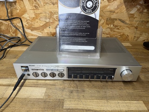 Teac 707 slimline stereo - dc,
