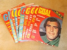 Job lot vintage 1973-74 GOAL