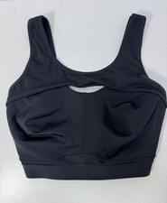 New Ex M&S Black Sports Bra UK 32- 36 F-G