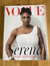 Vogue Magazine: November 2020 UK. Serena Still Winning. Serena Williams Cover.