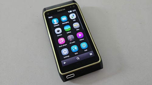 Nokia black and green - nokia,