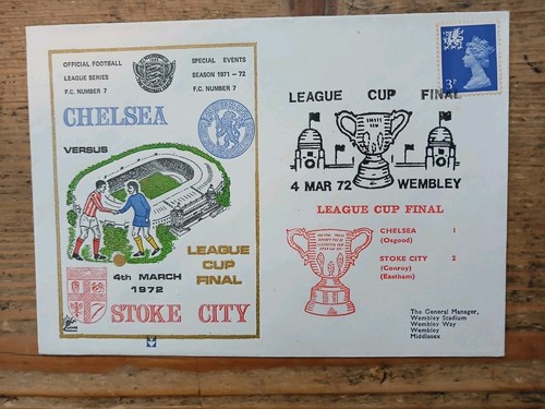 Chelsea stoke city - city, 1972