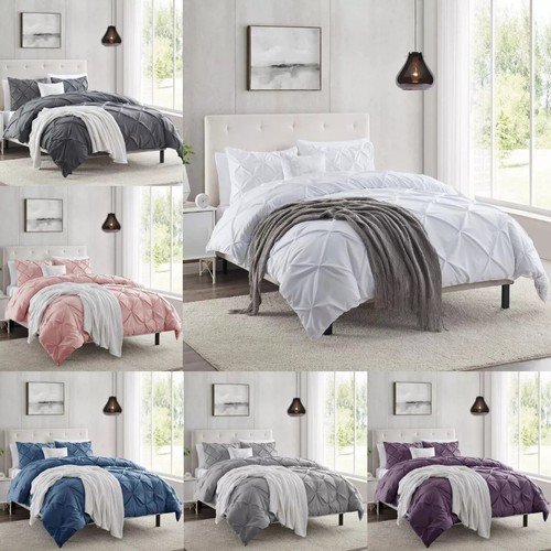 Pintuck duvet set diamond - pintuck,