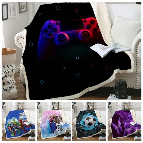 Luxury faux fur fleece blanket - luxury,