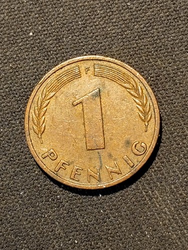 Germany1 pfennig coin 1950 - pfennig,