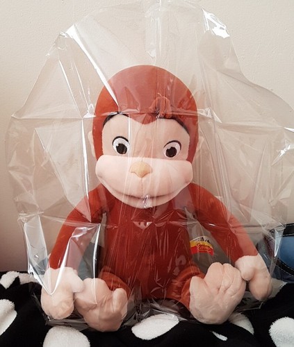Vintage curious george plush - curious,