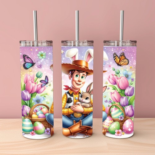 Easter 20oz skinny tumbler - easter,
