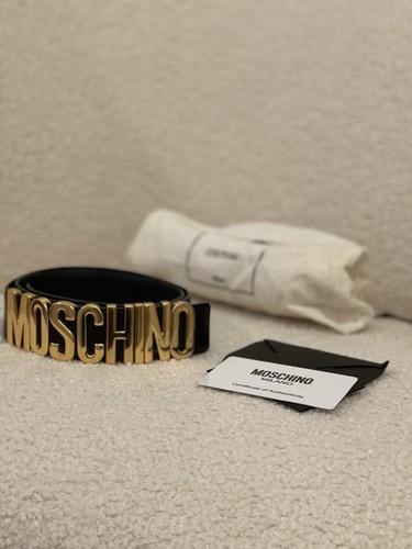 Moschino womens black leather - moschino,