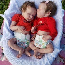 1*18in Gift Cute Reborn TWIN