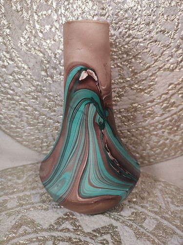 Nemadji clay pottery vase