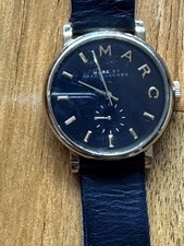 Original Marc by Marc Jacobs  Leather Black watch  Need New Strap