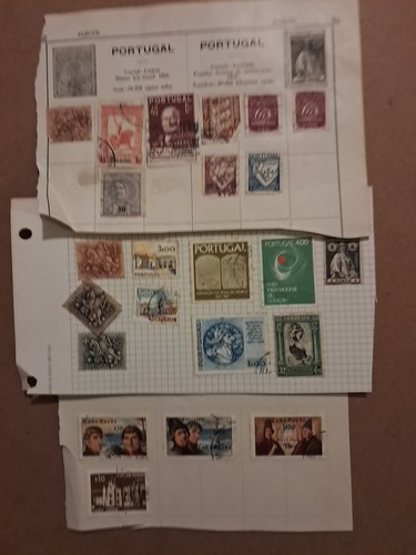 Stamps portugal old - old, album