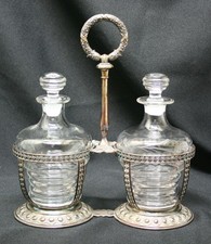 Antique Victorian Cruet Set  /