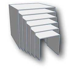 Square nesting plinth - square,