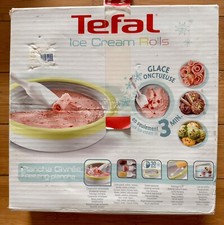 Instant Rolled Ice Cream Maker Pan Machine Frozen Yogurt Sorbet with 1 Spatula