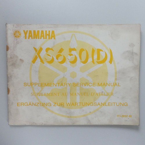 Yamaha 650 supplement - yamaha,
