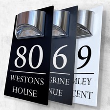 House Number Plaques
