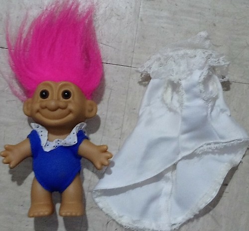 Vintage russ troll girl pink - vintage,