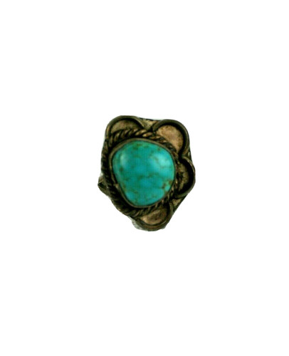 Vintage turquoise ring - vintage,