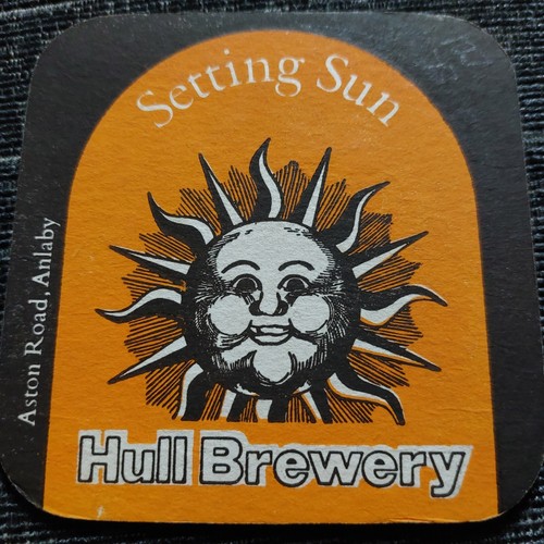 Hull brewery beer mat cat - hull, uk