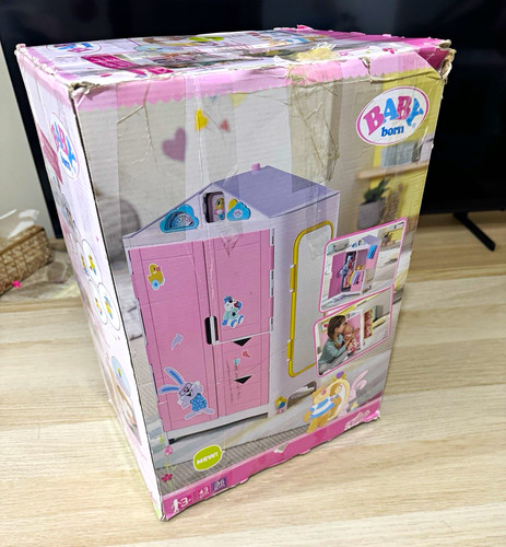 Baby born foldable pink - baby,