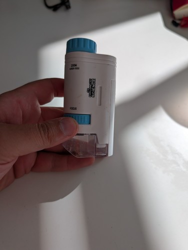 Mini pocket microscope - pocket, kit