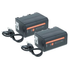 2x Battery for Sony