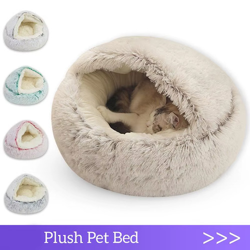Dog cat bed hooded - cat, pet