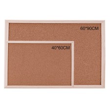 Cork notice pin board wooden - pin,