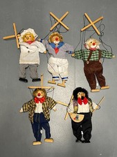5 x Vintage Marionette String