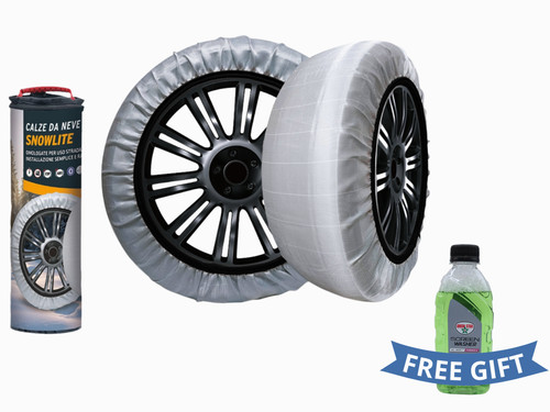 Snow tire socks - anti-slip, for
