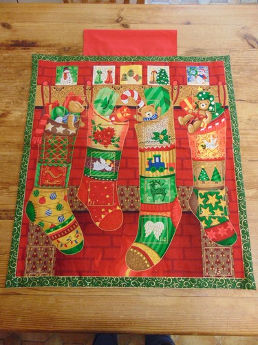 Handmade christmas fabric - handmade,