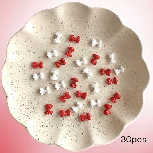 30pcs mixed red - red, 3d