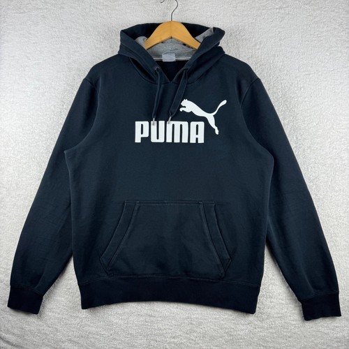 Puma hoodie mens black - puma,