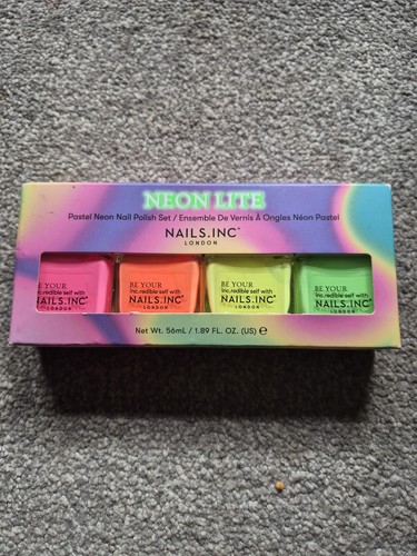 Nails inc neon lite set - nails,