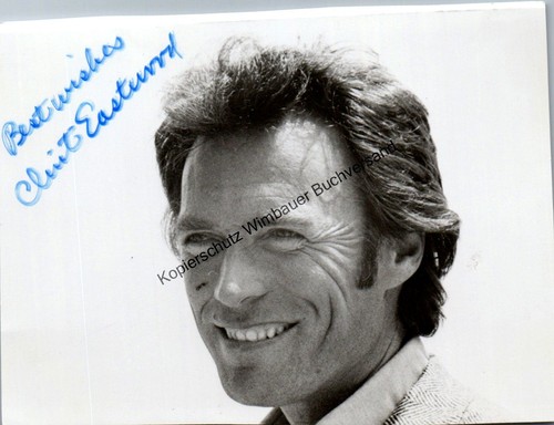 Autograph clint eastwood - eastwood, ///