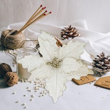 Glitter Christmas Flower Table